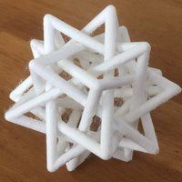 Small Tetrahedral Star 3D Printing 375879