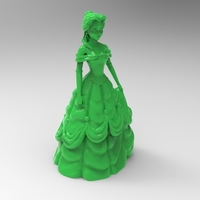 Small belle 3D Printing 375903