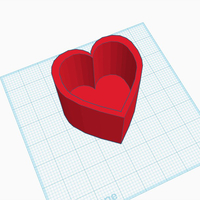 Heart-Shaped Pen or Pencil Holder - Thumbnail 1