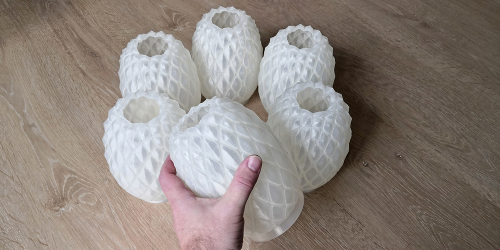 Pineapple Light Cover 3D Print 376018