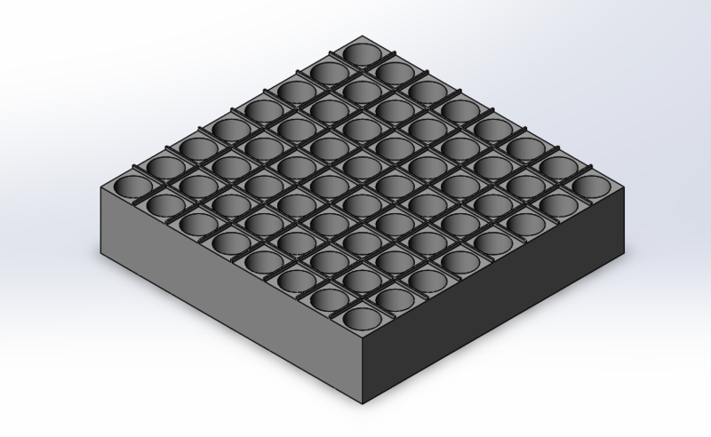 Travel Checkers Board
