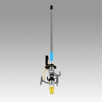 Arknights Purestream Cosplay Weapon Prop replica - Thumbnail 3