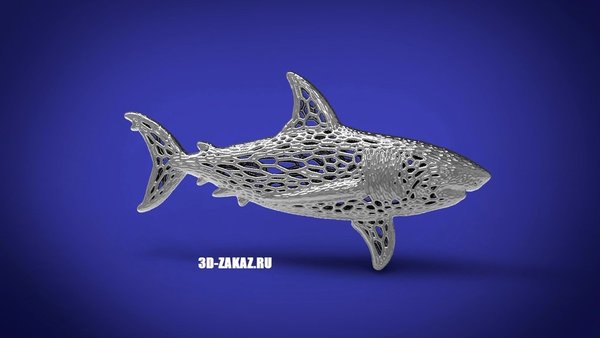 Deep water Steel style Voronoi