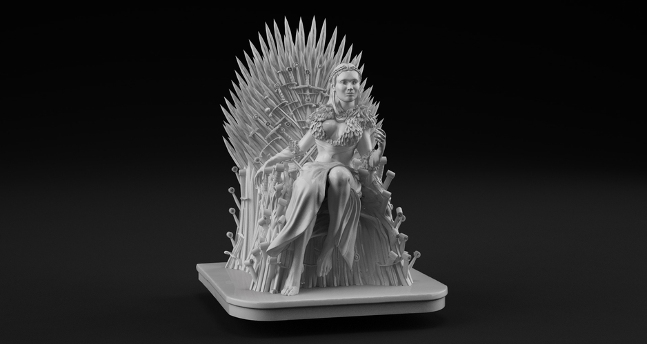 Sansa on the throne 3D Print 376137