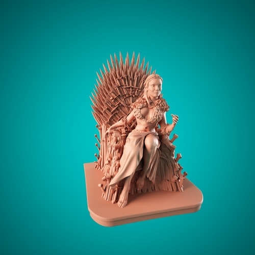 Sansa on the throne 3D Print 376140