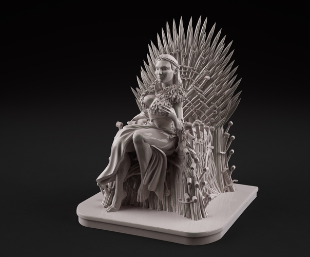 Sansa on the throne 3D Print 376141