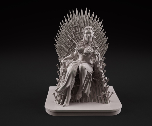 Sansa on the throne 3D Print 376142