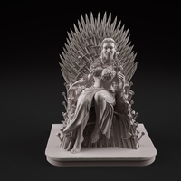Small Sansa on the throne 3D Printing 376142