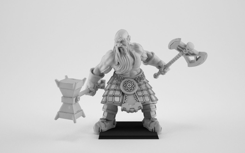 Slayer Dwarf 3D Print 376143
