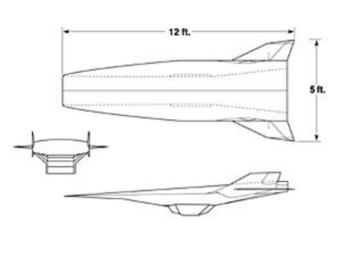 Scram Jet Model 3D Print 376236