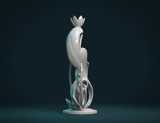 Scroll plant Sculpture 3D Print 376264