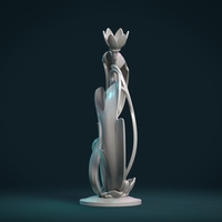 Scroll plant Sculpture - Thumbnail 7