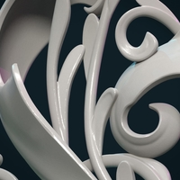 Scroll plant Sculpture - Thumbnail 9