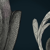 Scroll plant Sculpture - Thumbnail 13