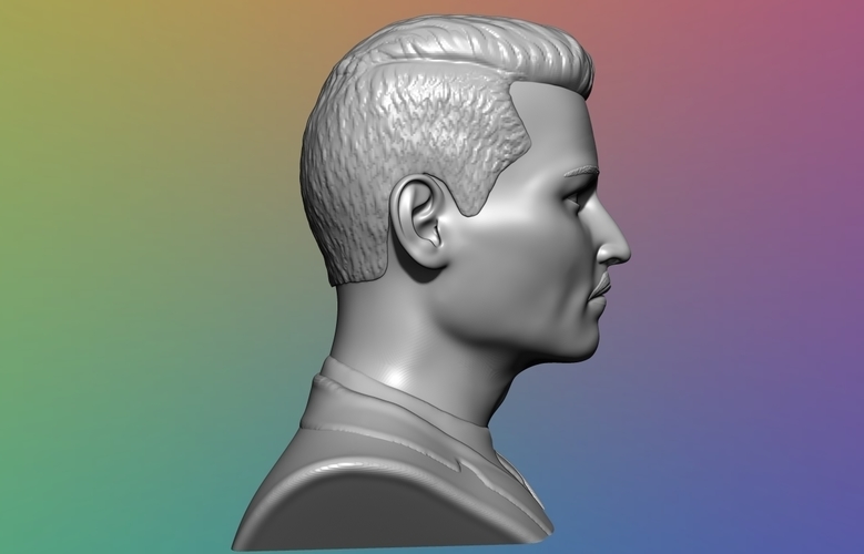 Johhny Depp Bust - 3D model 3D Print 376326