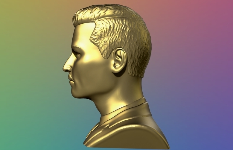 Johhny Depp Bust - 3D model 3D Print 376329