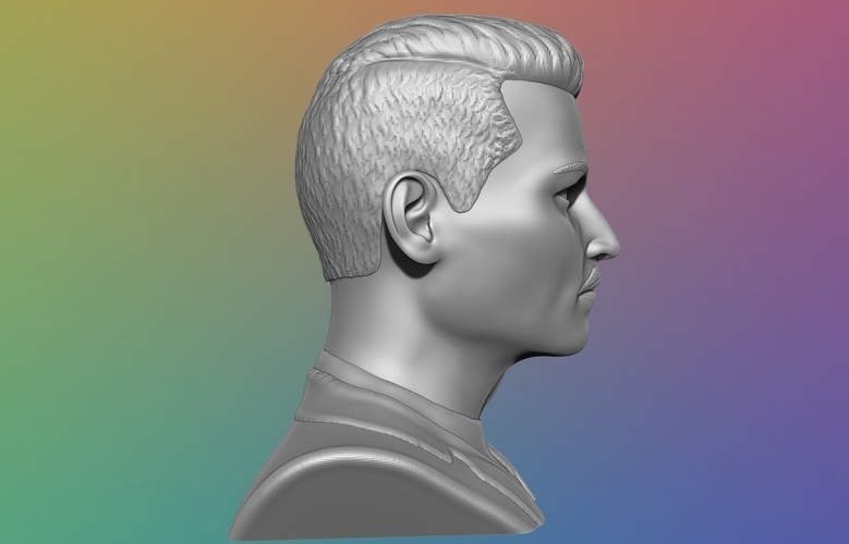 Johhny Depp Bust - 3D model 3D Print 376335