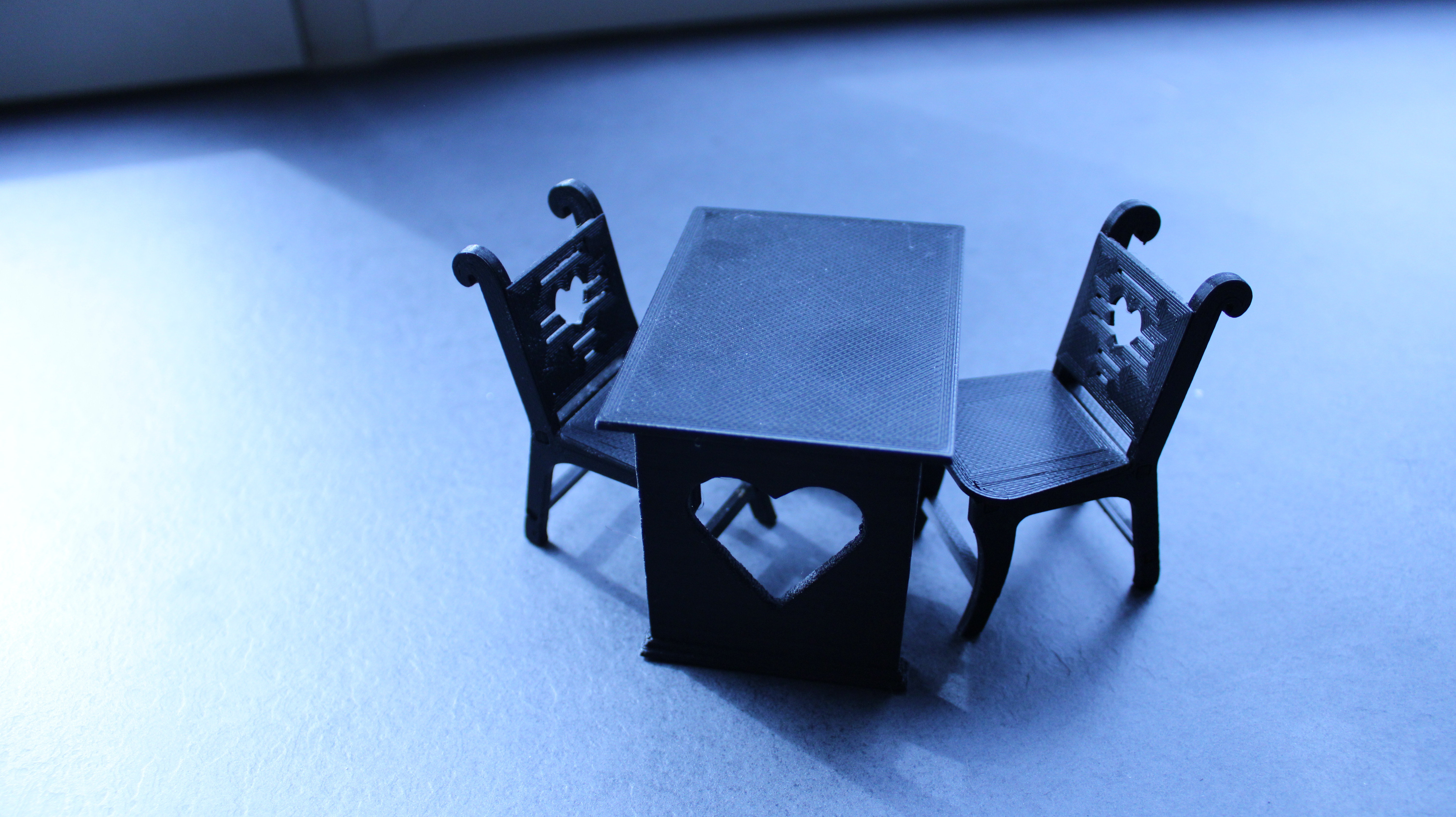 1/12 and 1/6 Miniature Table 3D Print 376363