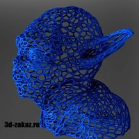Yoda (Star Wars) in stile Voronoi - Thumbnail 2