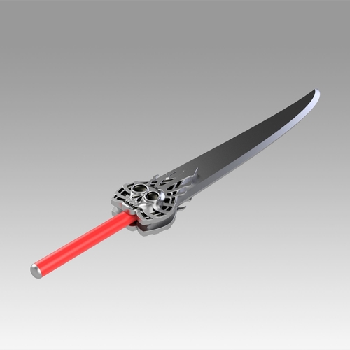 Final Fantasy X-2 FFX2 Paine Sword Cosplay Weapon Prop 3D Print 376484