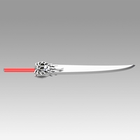 Final Fantasy X-2 FFX2 Paine Sword Cosplay Weapon Prop - Thumbnail 3