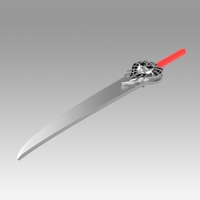 Final Fantasy X-2 FFX2 Paine Sword Cosplay Weapon Prop - Thumbnail 6