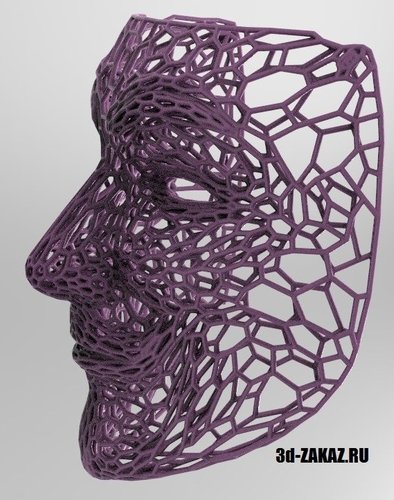 Anonymous in stile Voronoi  3D Print 37651