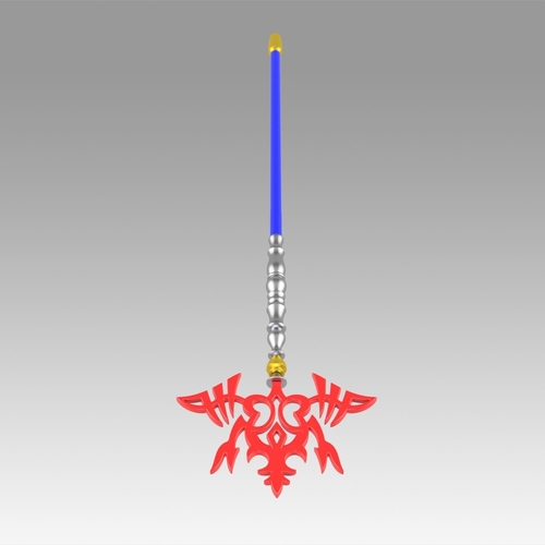 Final Fantasy X FF10 Seymour Guado Cosplay Weapon Prop 3D Print 376510