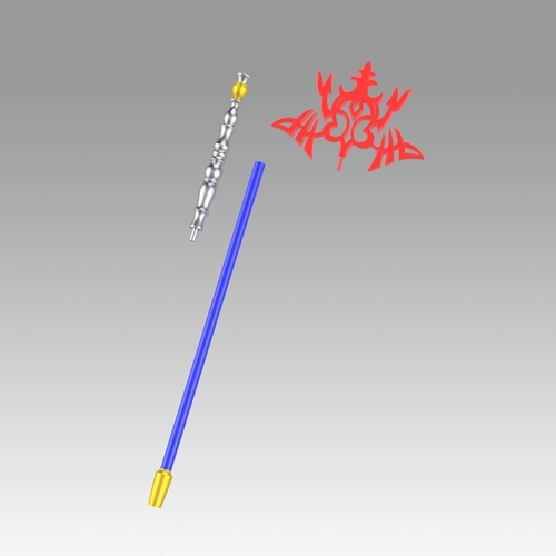 Final Fantasy X FF10 Seymour Guado Cosplay Weapon Prop 3D Print 376515