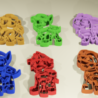 6 paw patrol cookie cutters cuerpo entero  - Thumbnail 1