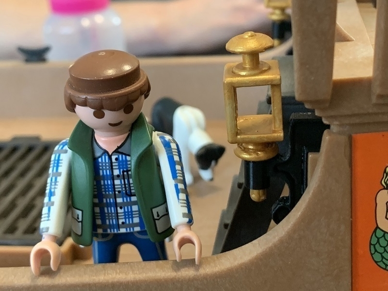 Lanterne bateau pirate playmobil  / Lantern