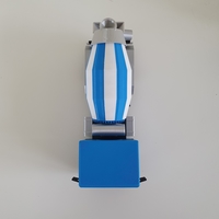 Cement Truck with motorized rotating tank 3D print model - Thumbnail 3