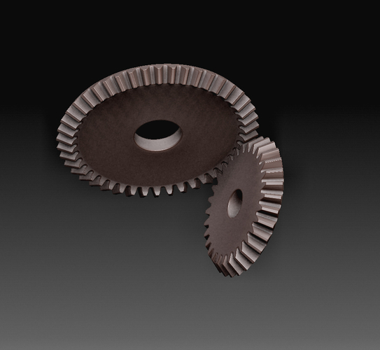 Bevel gears 3D Print 376712