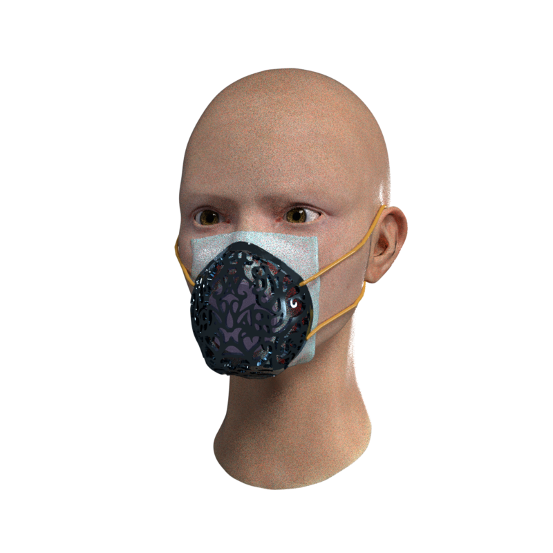 designer mask for Cocid-19 Coronavirus glamorous style style