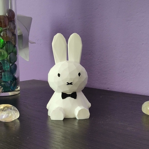 Polygon Bunny 3D Print 376779