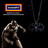 Small Batman Pendant (2x1) 3D Printing 376838