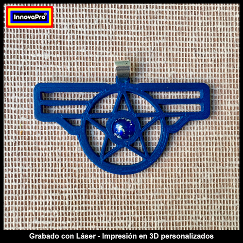 Captain America Pendant (2x1) 3D Print 376859