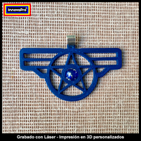 Captain America Pendant (2x1) - Thumbnail 3