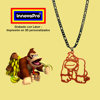 Small Donkey Kong Pendant 3D Printing 376870