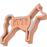 Small Dog Basenji Cookie Cutter 3D Printing 376887