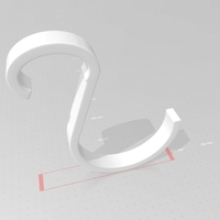 Small Pool Hook 3D Printing 376926