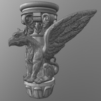 Sculpture of Griffon - Thumbnail 1