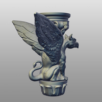Sculpture of Griffon - Thumbnail 3