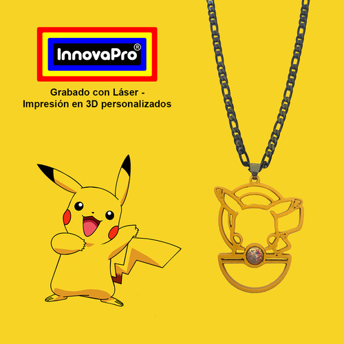 Pikachu Pendant 3D Print 376973