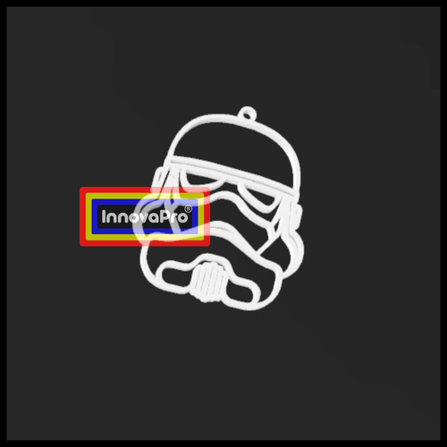 Stormtrooper Pendant  3D Print 376981