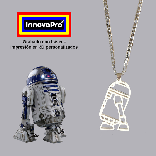 R2D2 Pendant  3D Print 376985