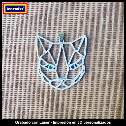 Cat Pendant 3D Print 376992