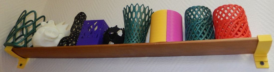 Bracket shelves Sunny. 3D Print 37701