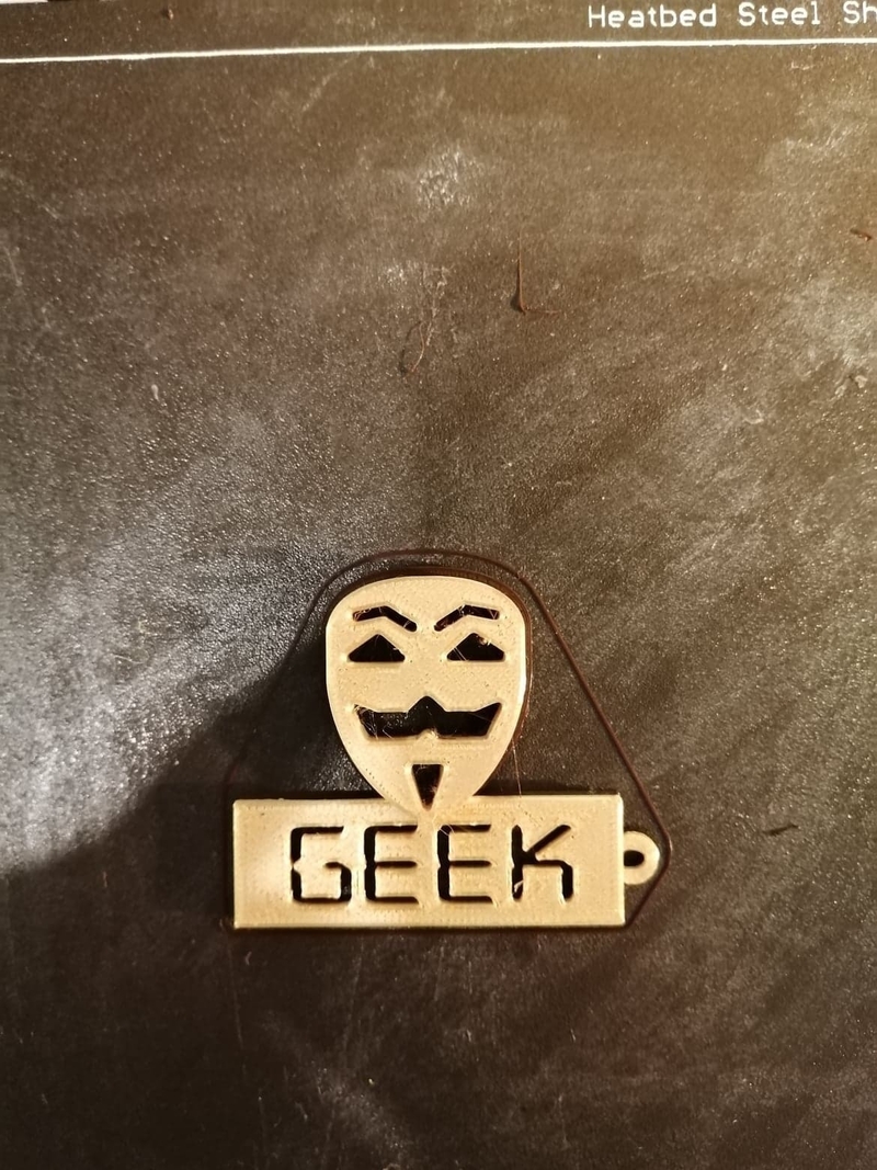 GEEK KEYRING