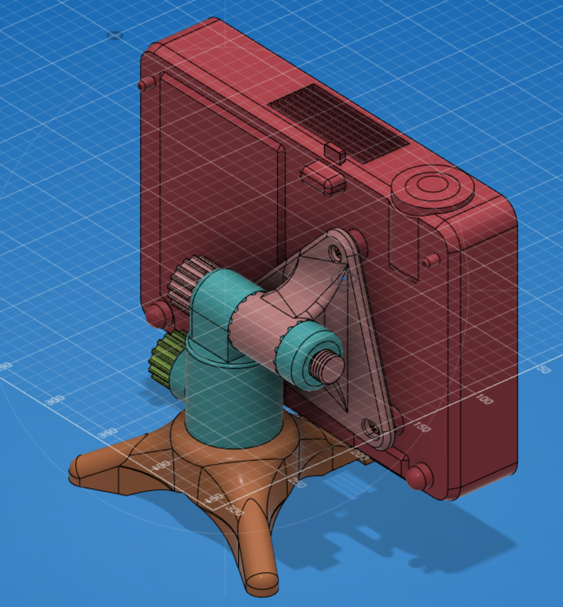 Projector bracket to project on the ceiling